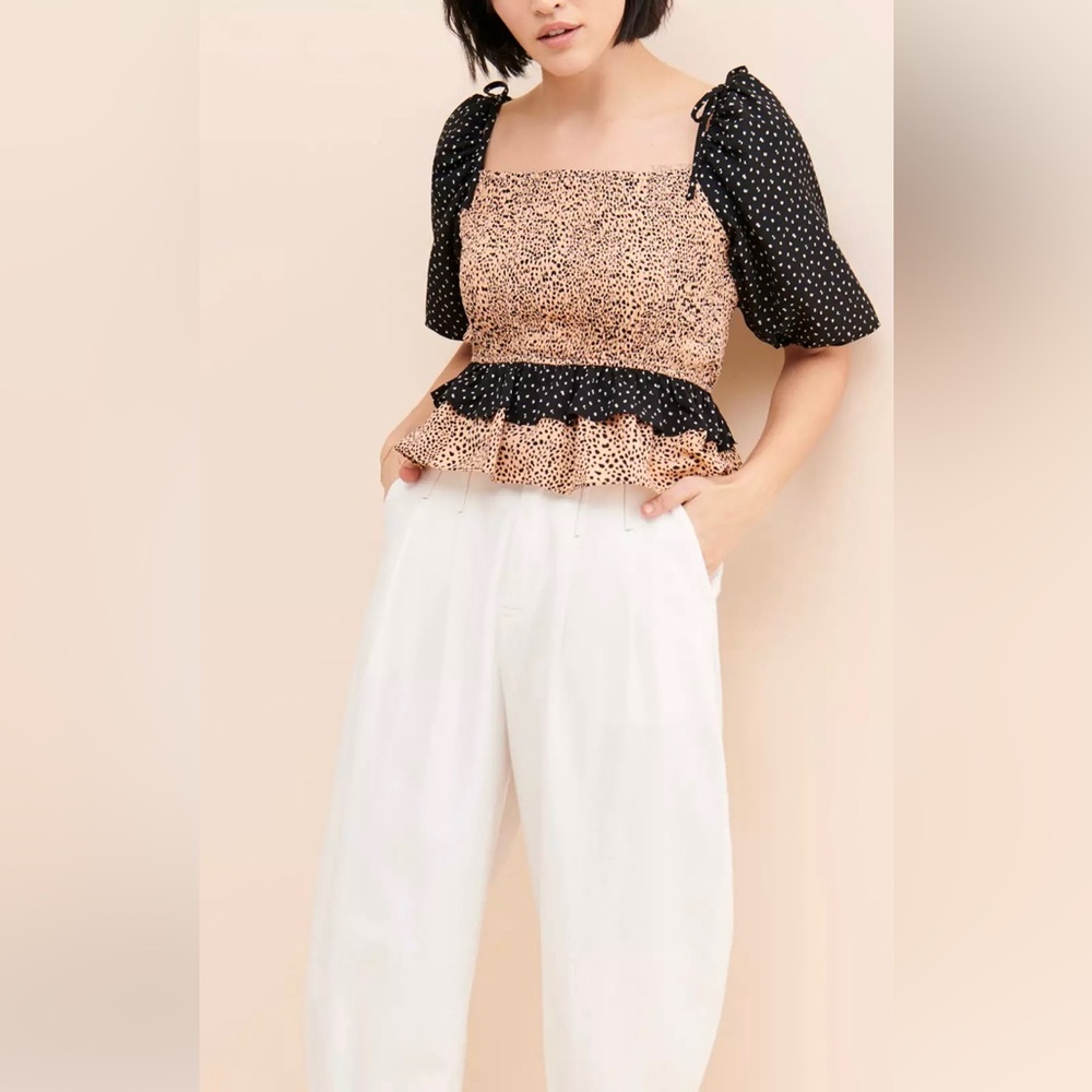 La’ Ven Anthropologie Blouse